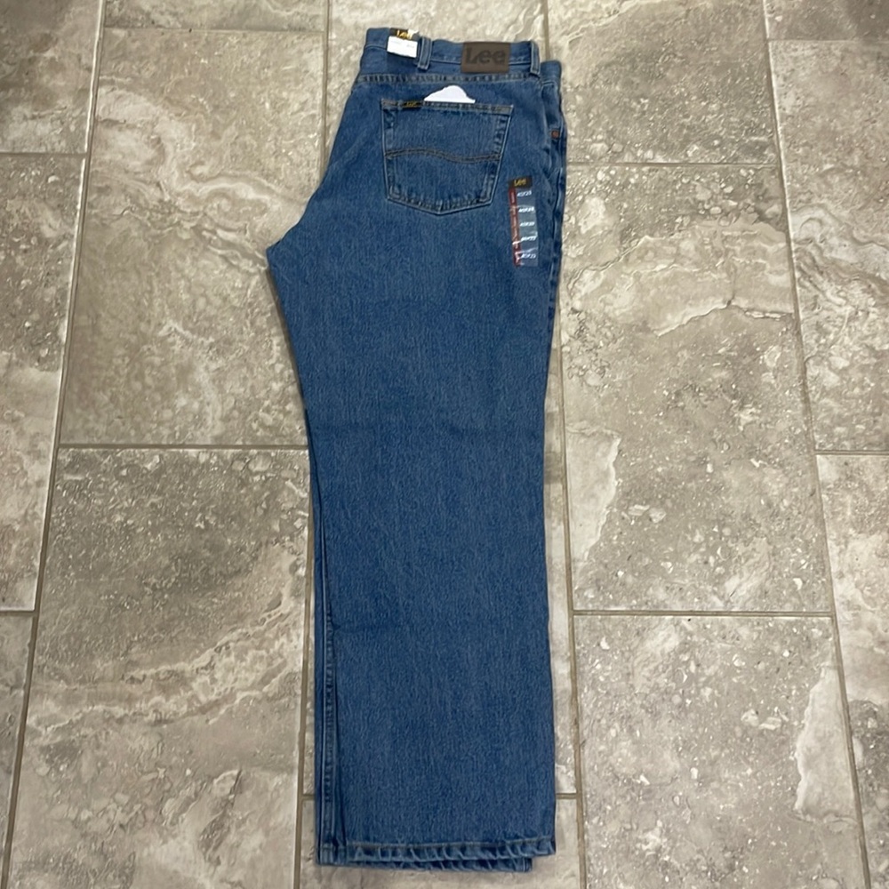 Lee Men’s Relaxed Fit Straight Leg Jeans Sz‎ 40 x 29